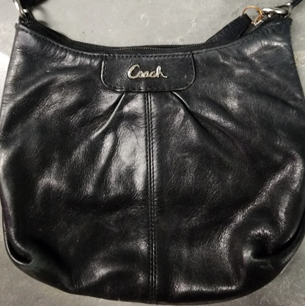Coach Cross-Body Leather Purse - Picture 2 of 5